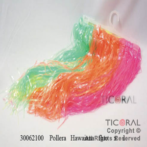 POLLERA HAWAIANA FLUO x 1 POLLERA HAWAIANA FLUO x 1
